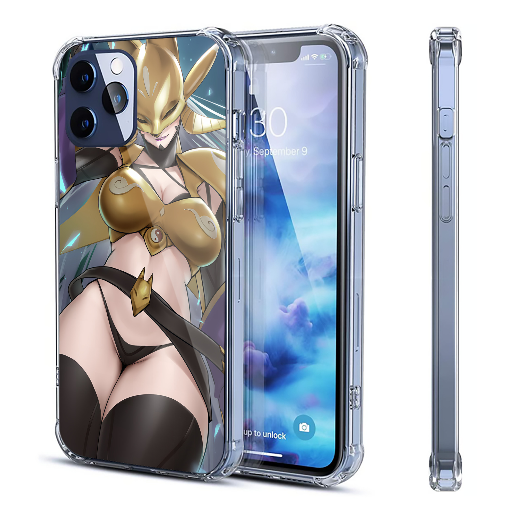 （画像用） Digimon デジタルモンスター/デジモン 【iPhone 12シリーズ対応】透明スマホケース（クリアソフトケース）